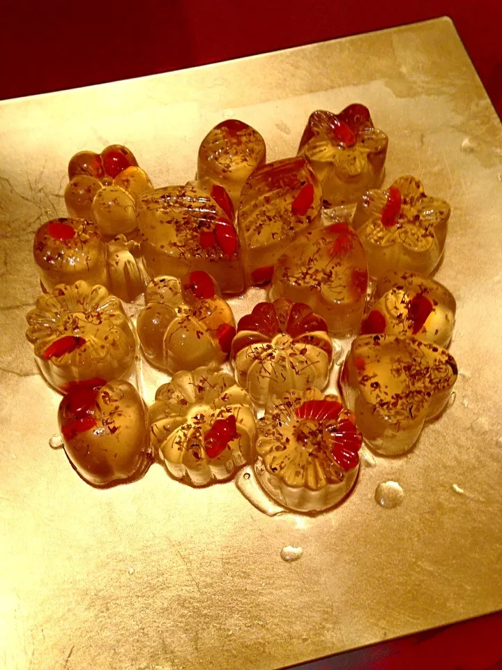 Osmanthus Wolfberry Konnyaku Jelly|chef baobao from Singaporeさん