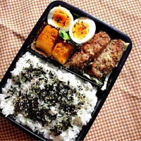 Snapdishの料理写真:豚肉のパン粉焼き弁当|小さなビッケさん