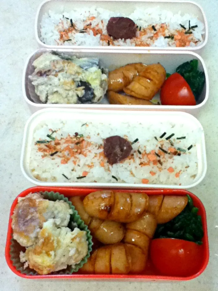 今日のJK&OL弁当。 Today's lunch box.|hoppycowさん