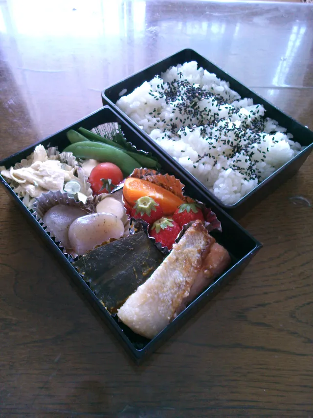 Snapdishの料理写真:5月24日のお弁当|mamaさん