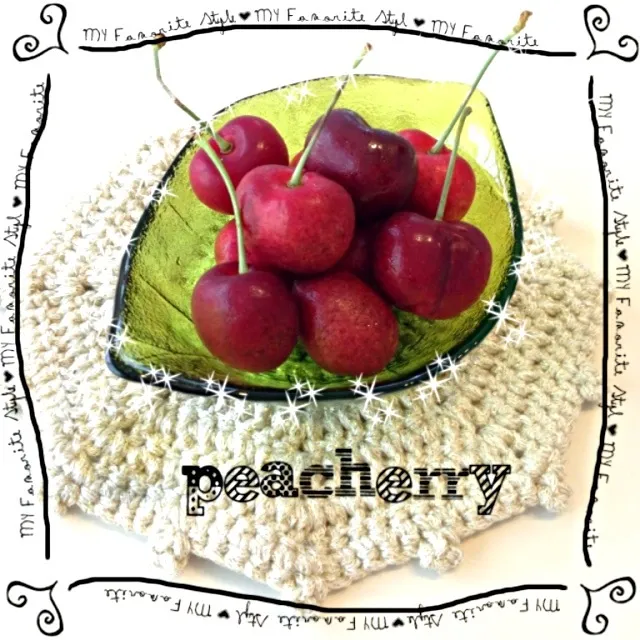 いただき物！アメリカンチェリーﾟ｡(*^▽^*)|☆ぴ〜ちゃん☆さん