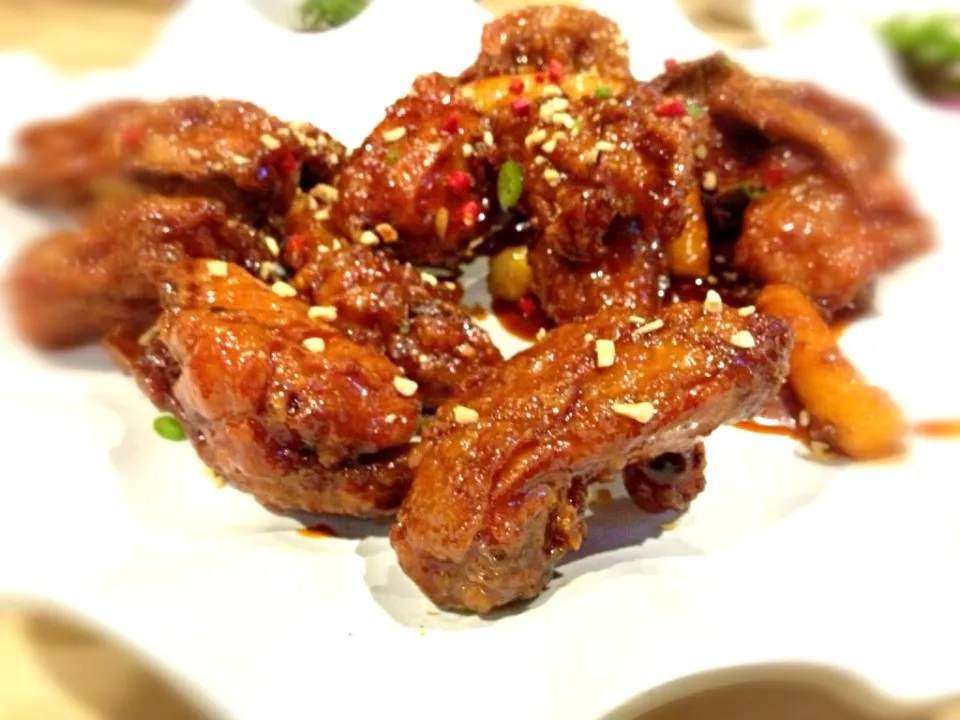 Korean fried chicken @ Red Pepper|moonbunnyさん