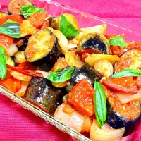 🍆なすのイタリア風トマト煮🍅