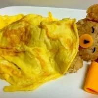 fried rice and scrambled eggs|jeniferさん