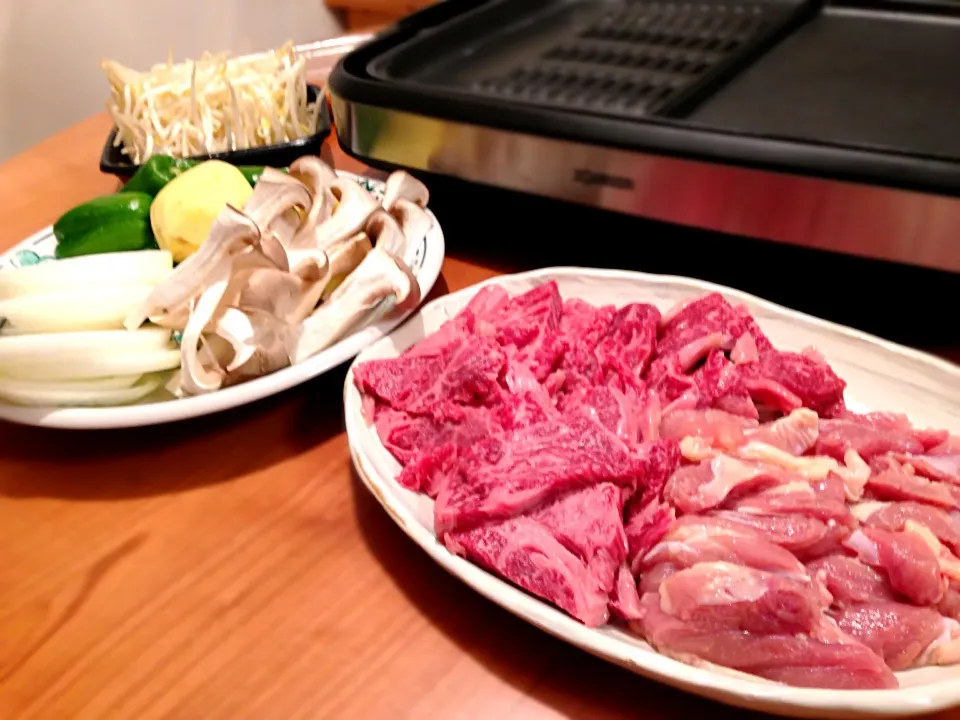 Snapdishの料理写真:焼肉パーティ|ちあきさん