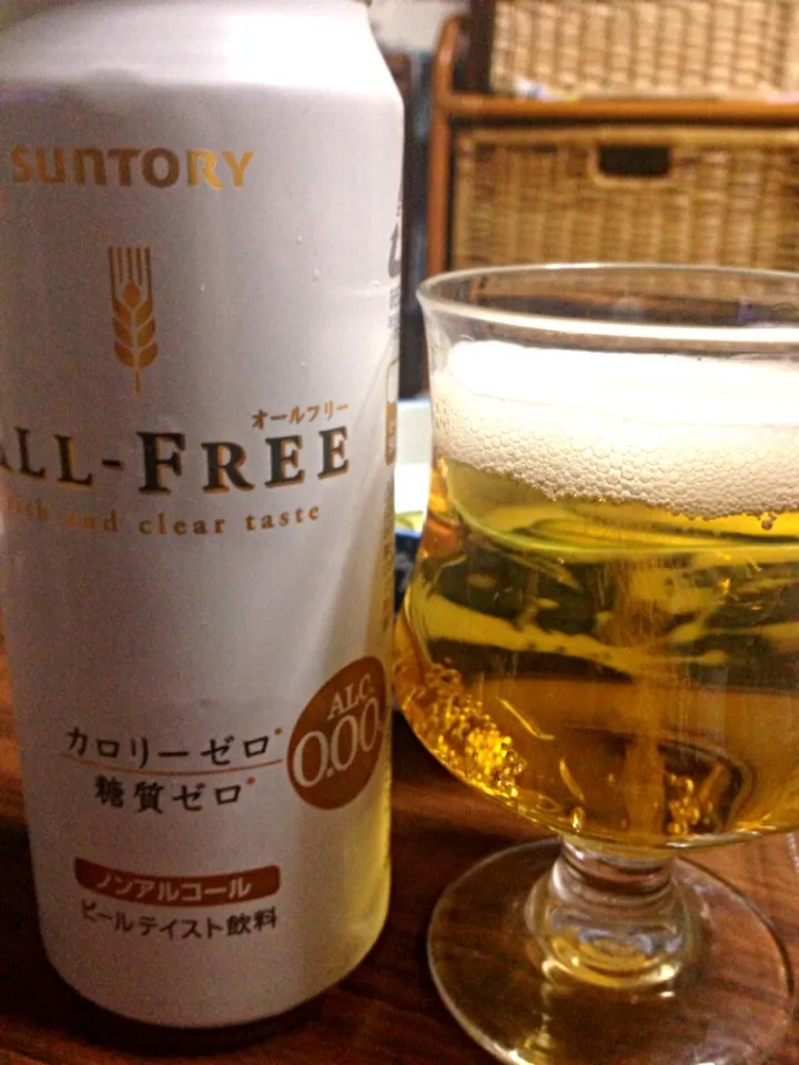 オールフリー サントリー #オールフリー #サントリー #ビールテイスト #ノンアルコール|sakumaさん