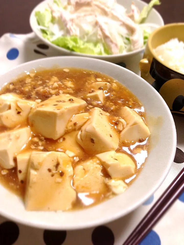 豆腐のそぼろあんかけ|naoさん