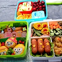 Snapdishの料理写真:School sport day lunch box!|vanessaさん