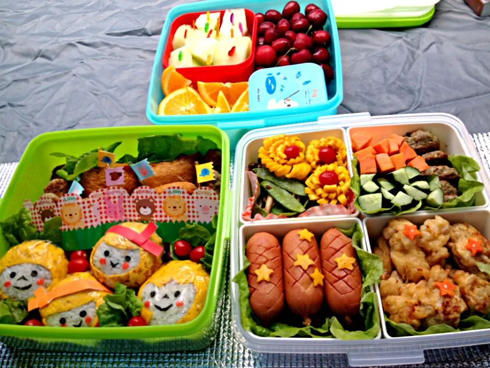 School sport day lunch box!|vanessaさん