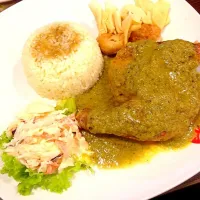 Snapdishの料理写真:Rendang hijau nyonya|razさん