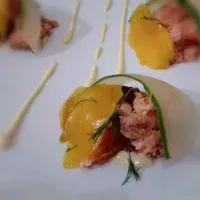 Smoked Salmon and Mango Salad|Ramon Fernandezさん