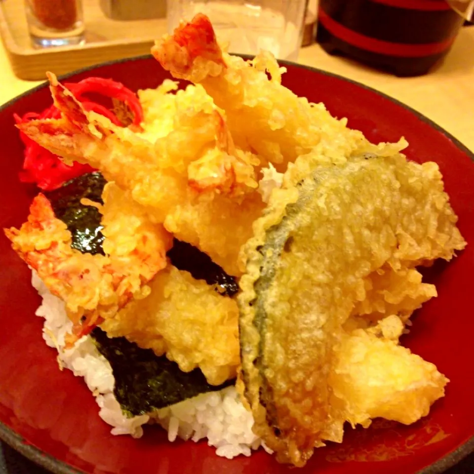 Snapdishの料理写真:えびづくし天丼|カリヤ レイイチロウ。さん