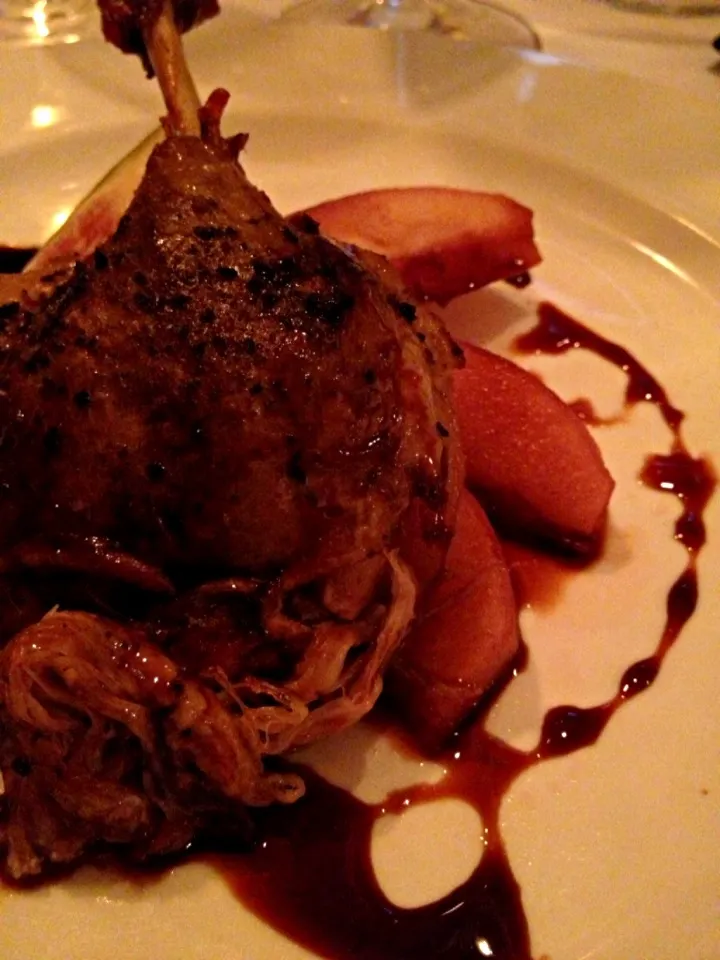 Duck Confit & Fig &  Cumin Juniper Berry Foam|Chris Shannonさん