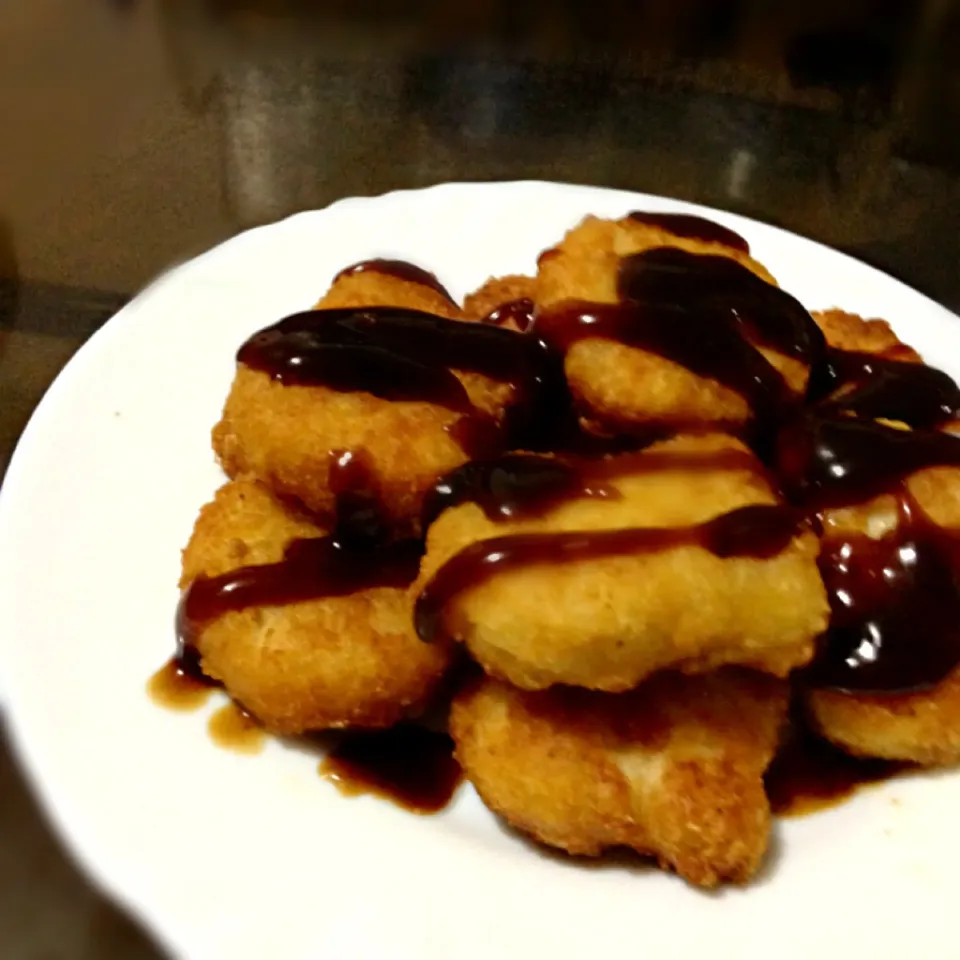 Beer battered chix nuggets|Oliverさん