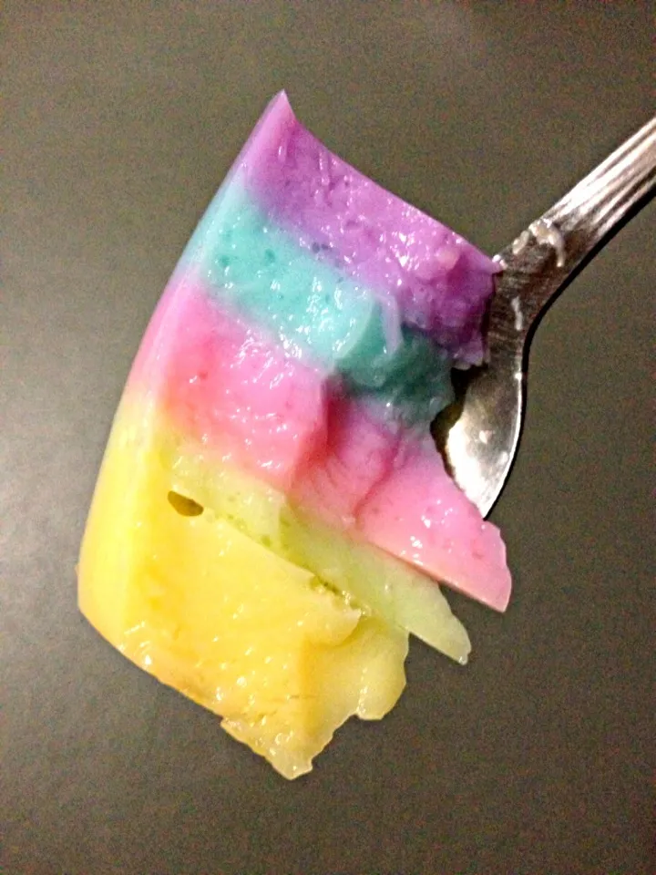 Snapdishの料理写真:Rainbow pudding|miaさん