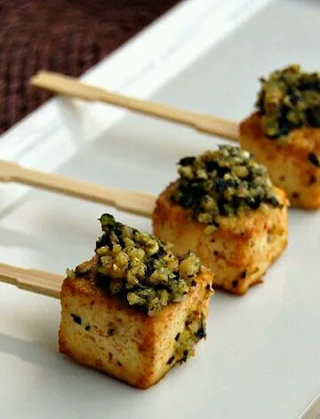 roasted tofu with herbs|viviさん