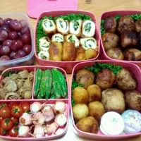 Snapdishの料理写真:運動会のお弁当♡|HALさん