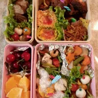 Snapdishの料理写真:運動会のお弁当♪|しおりんさん