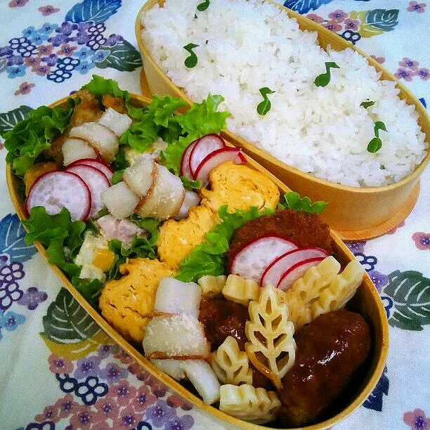 旦那さんの休日弁当♪|kyujaさん