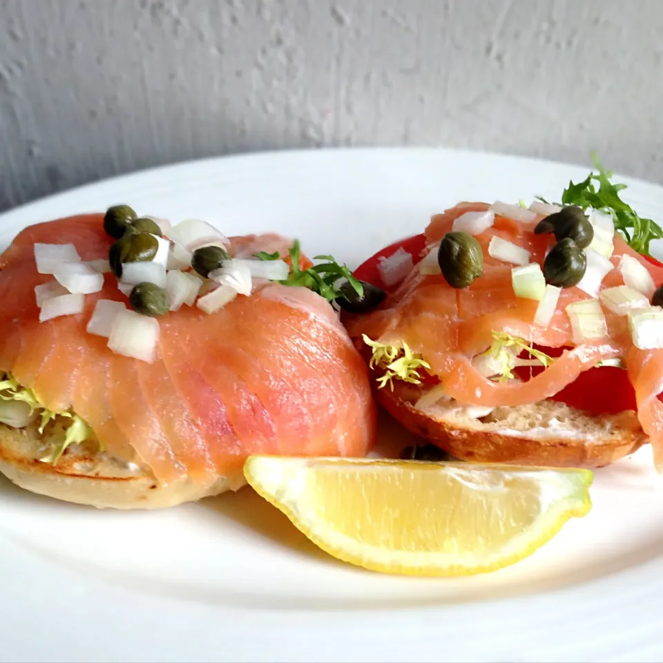 Salmon bagel|Misstyさん