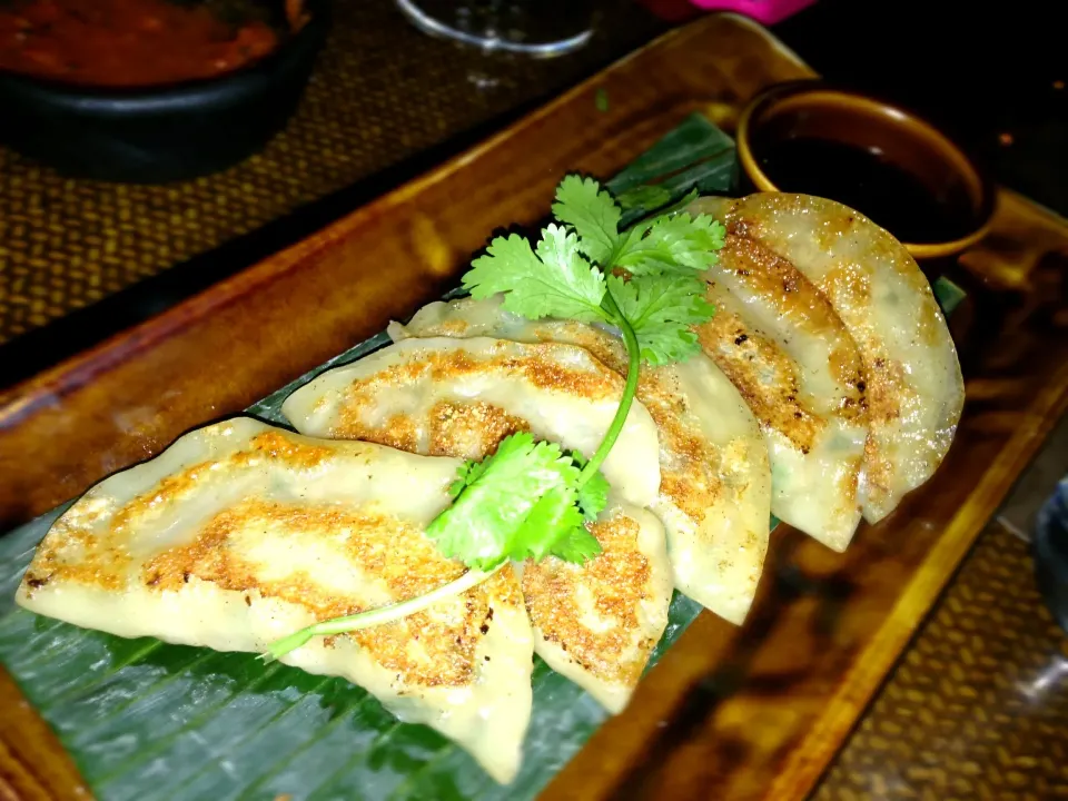 Snapdishの料理写真:Potstickers!|Nellie Christineさん