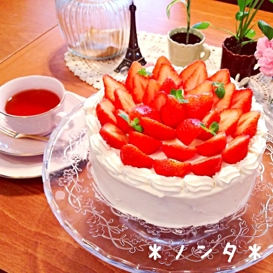 お誕生日ケーキ♡|＊ノンタ＊さん