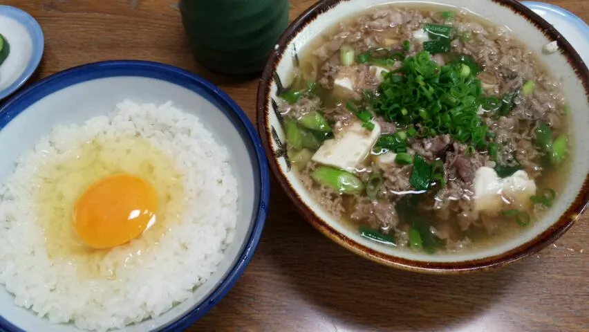 「千とせ」の肉吸い豆腐・卵抜き、小玉～★|ひろすけさん