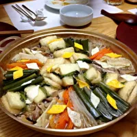 Snapdishの料理写真:두부전골（豆腐の鍋物）|プーオンマさん