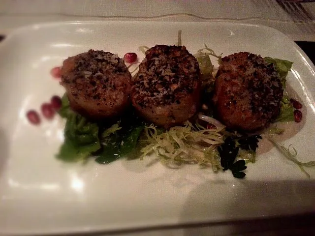 Snapdishの料理写真:Moroccan spices scallops|globetrotterさん