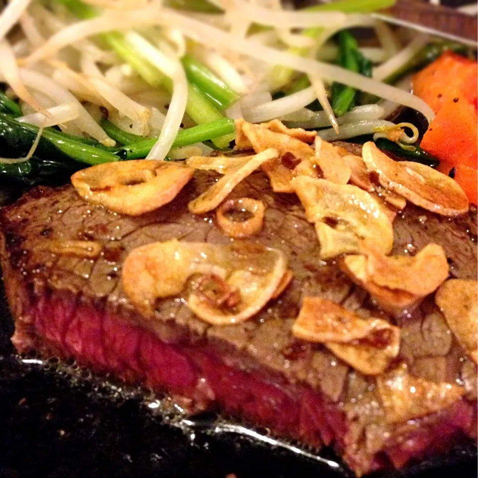 Snapdishの料理写真:Steak ステーキ|Funky Chefさん