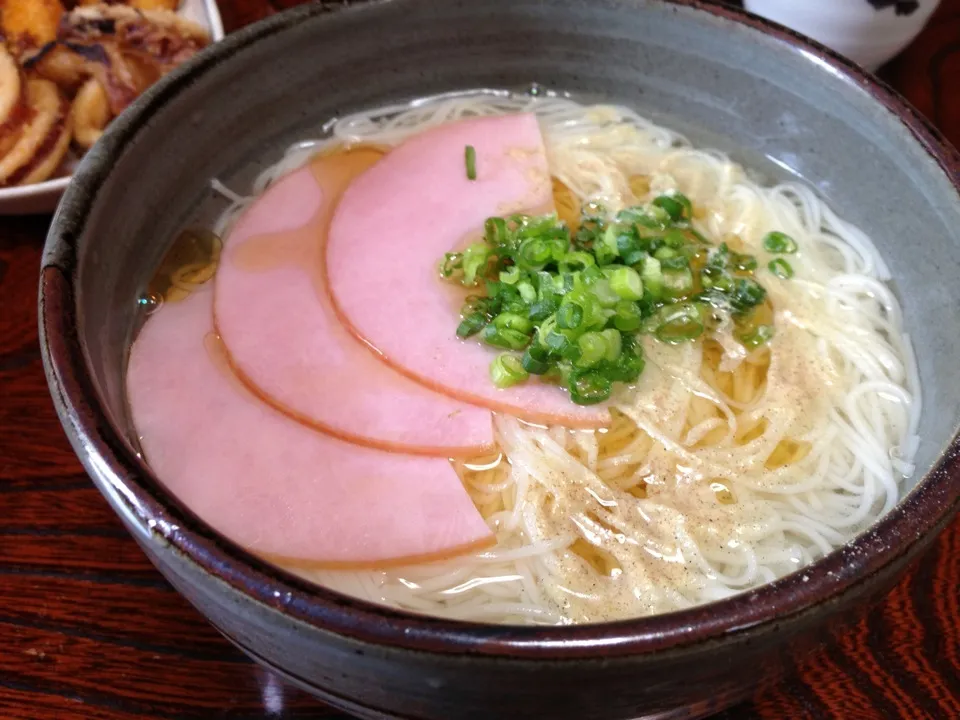 塩ラーメン風そうめん|まさとさん