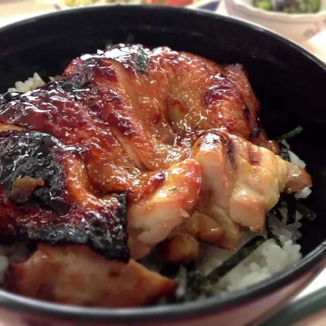 チキン照焼丼 at 社員食堂|さるさん