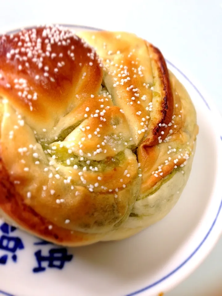 Matcha cream bread|PhUnGさん