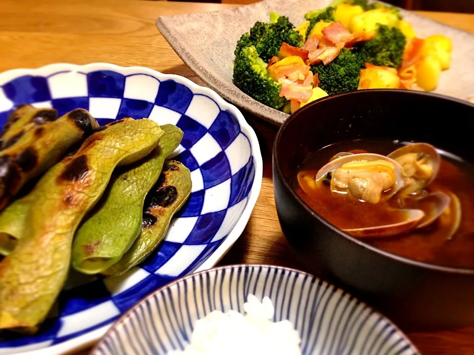 頂き物で晩ご飯♪(´ε｀ )|丼助さん