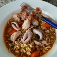 Noodle spicy seafood|teeraponさん