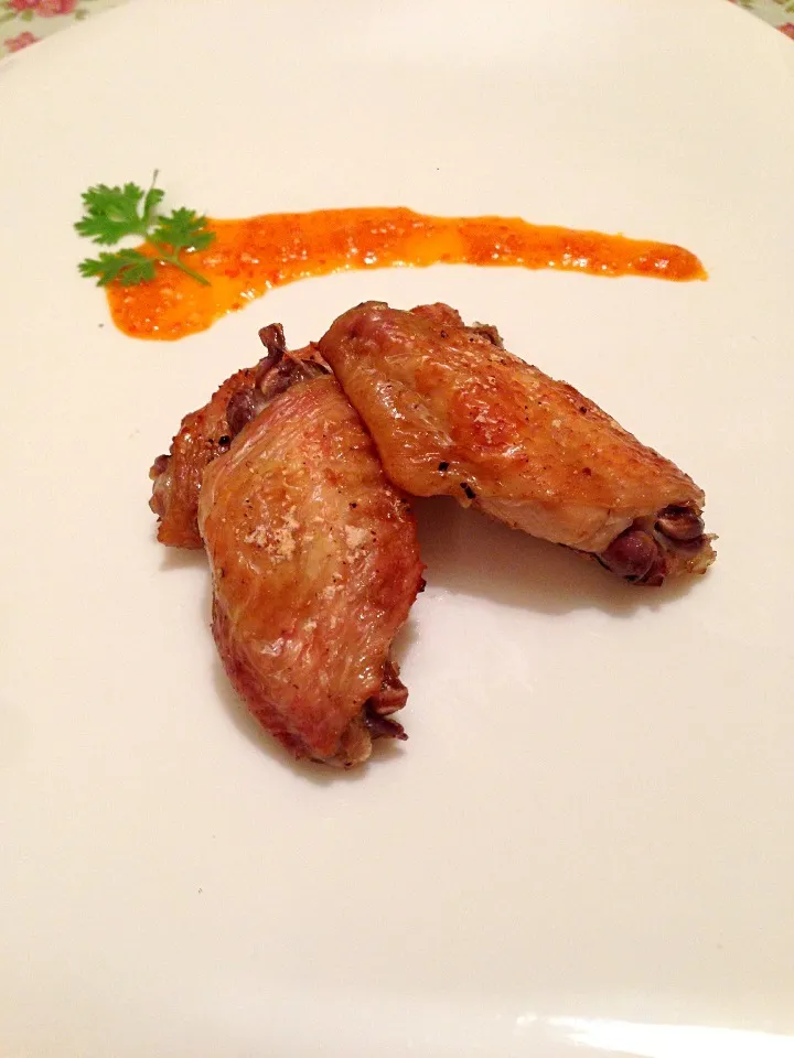 Oven Grilled Chicken Mid-Joint with Teriyaki Sauce & Ginger Powder|chef baobao from Singaporeさん