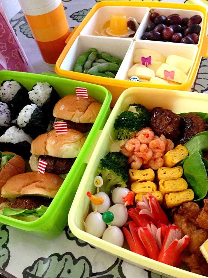 Snapdishの料理写真:運動会のお弁当☆|Mihoさん