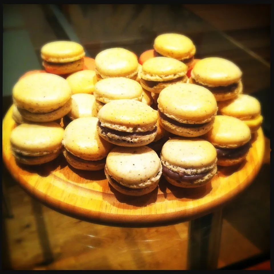 Earl Grey and lavander macaroons|Blanka Budakさん