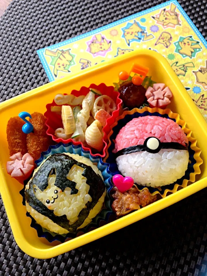 Snapdishの料理写真:ポケモン弁当！|ザッキー☆さん