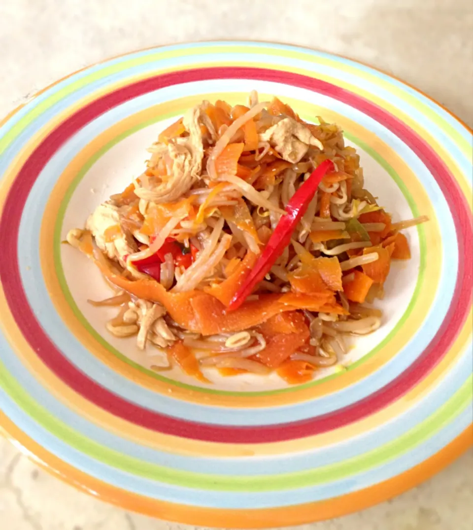 Chop Suey de Pollo con Verduras|Loreleyさん