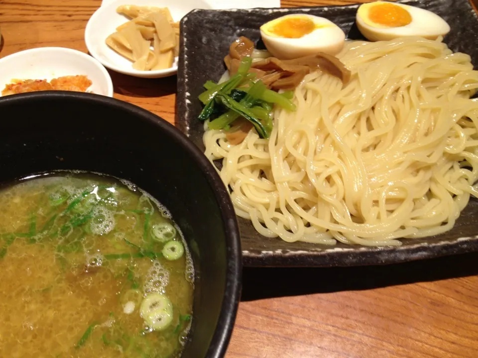 冷や熱つけ麺、2玉|森重 仁さん