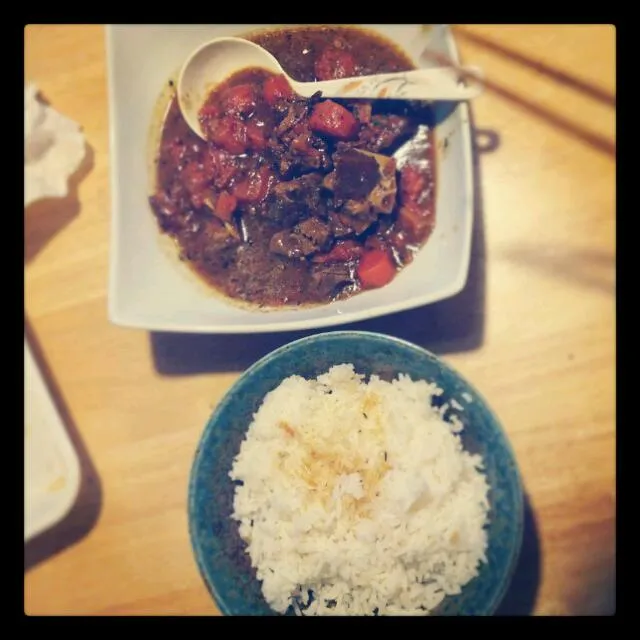 Irish lamb stew with rice|Ren I Cookさん