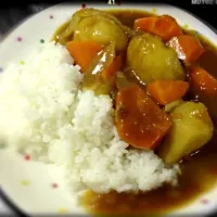 Snapdishの料理写真:肉なしカレーライス|⭐みやこ⭐さん