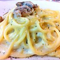 Snapdishの料理写真:Spagetthi Carbonara|Picsy's Slaveさん