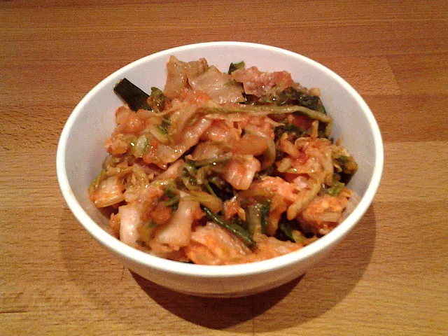 Snapdishの料理写真:Homemade kimchi|Stanisław Raczyńskiさん