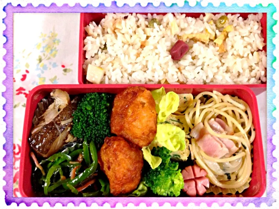 体操女子！唐揚げ弁当✨✨|晃さん