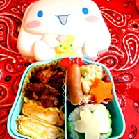 Snapdishの料理写真:ムスメ4歳お弁当遠足|なおさん