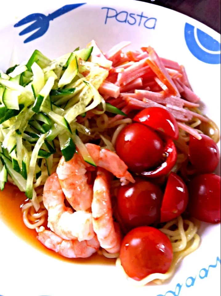 冷やし中華始めましたd(^_^o)|リトルギャングさん