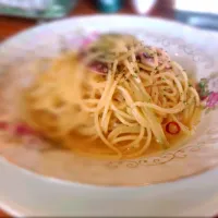 Snapdishの料理写真:タコとセロリのパスタ|mystさん