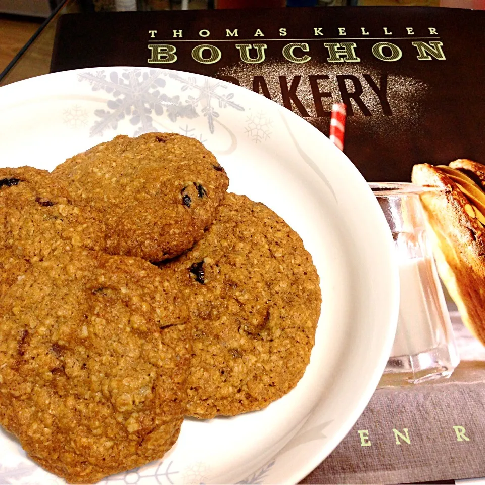 Oatmeal raisin bouchon bakery(the best recipe i've ever tried)|Lauraさん